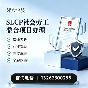 昆明SLCP社会劳工整合项目申报服务
