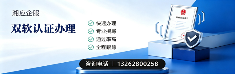 昆明双软认证申报服务